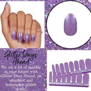 Color Street Bundle- “Glitter Days Ahead” and “Wonder-Mint”